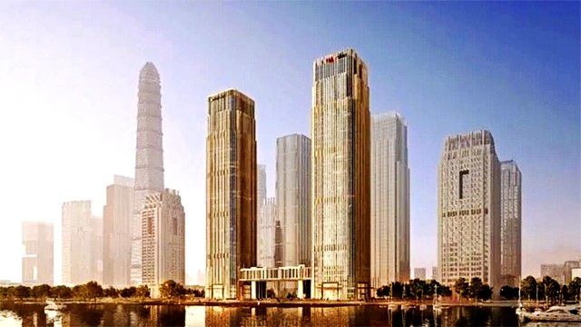 【金威足跡】廣州金融城廣發(fā)銀行、中國人壽項(xiàng)目順利供貨