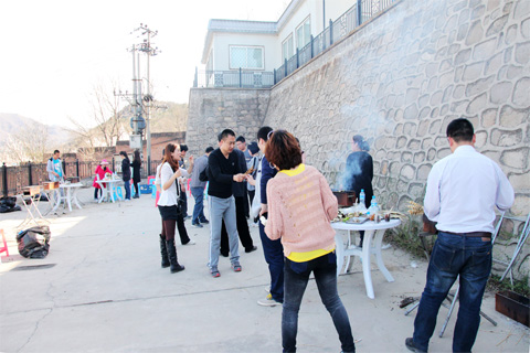 金威公司北京鷲峰春游活動